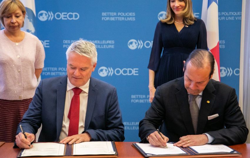 El memorando suscrito con la OCDE establece un marco sólido y prospectivo de cooperación.  Foto: Cortesía