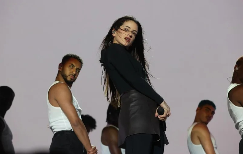 La cantante española Rosalía. Foto: EFE / Kiko Huesca