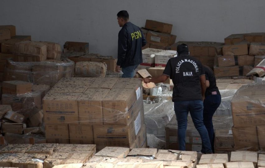 Durante estas diligencias se ubicaron insumos médicos quirúrgicos. Foto: Cortesía