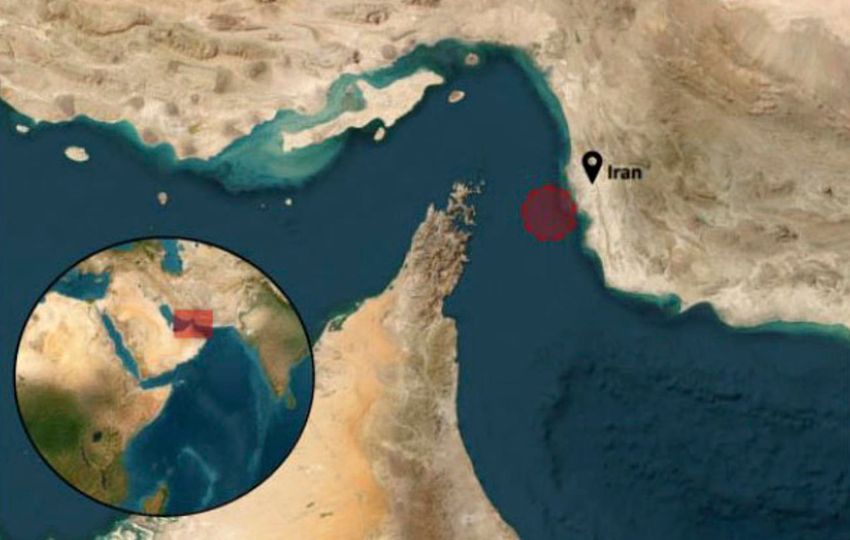 Estrecho de Ormuz. Foto: EFE