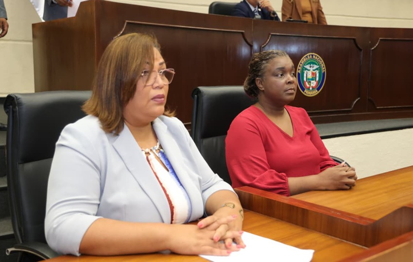 Jaeenne Mae Bynoe, madre de Bodoco,  ha tomado la bandera de esta causa. Foto: Cortesía