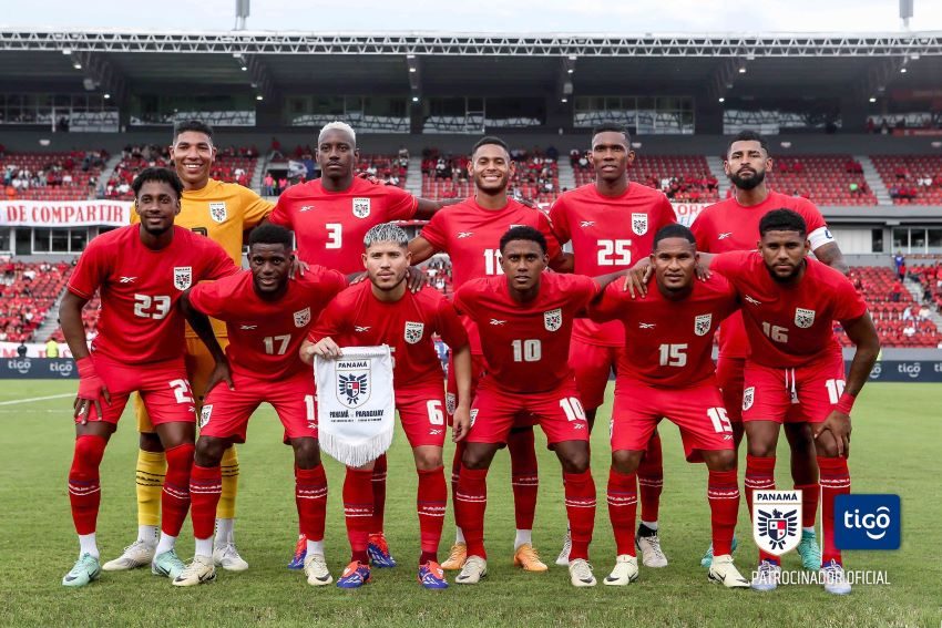 Equipo de Panamá. Foto: FPF
