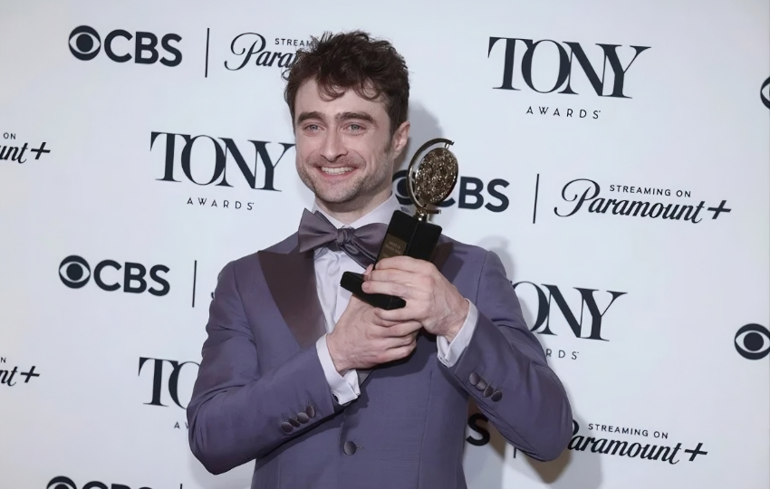 Daniel Radcliffe durante una gala de los Premios Tony en Nueva York.  Foto: EFE / Sarah Yenesel