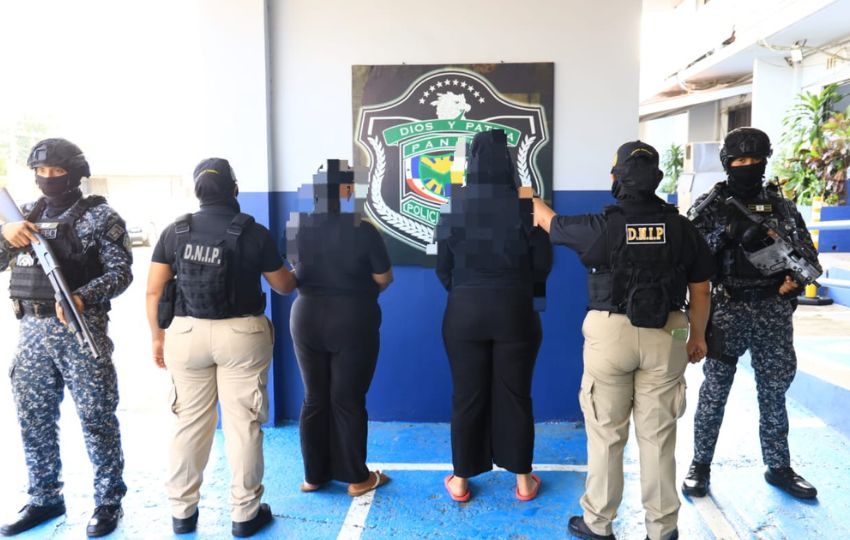Los aprehendidos fueron puestos a órdenes de las autoridades. Foto: Cortesía