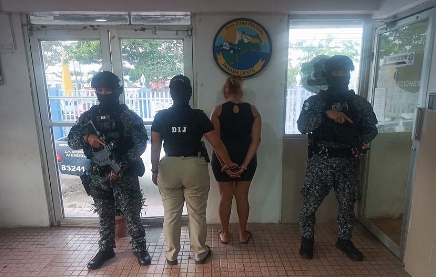 Una Mujer y un menor de edad, fueron aprehendidas por las autoridades en el distrito de La Chorrera.