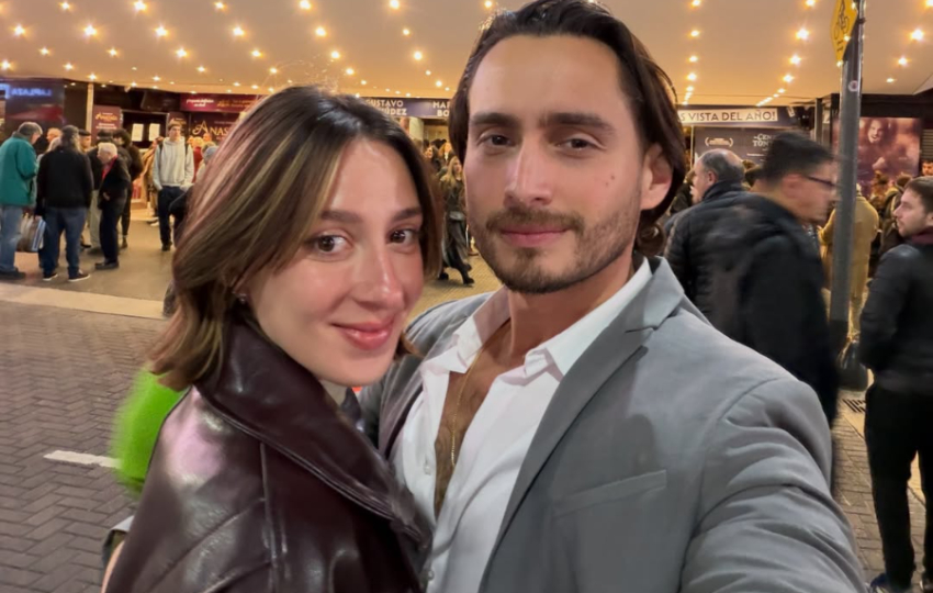 Mafe Achurra y Diego De Obaldía. Foto: Instagram