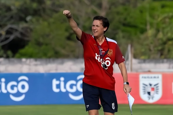 María 'Toña' Is entrenadora de la selección femenina de Panamá. Foto: FPF María 'Toña' Is entrenadora de la selección femenina de Panamá. Foto: FPF