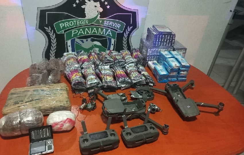 La Policía Nacional muestra lo que ha incautado en lo que va de este año.