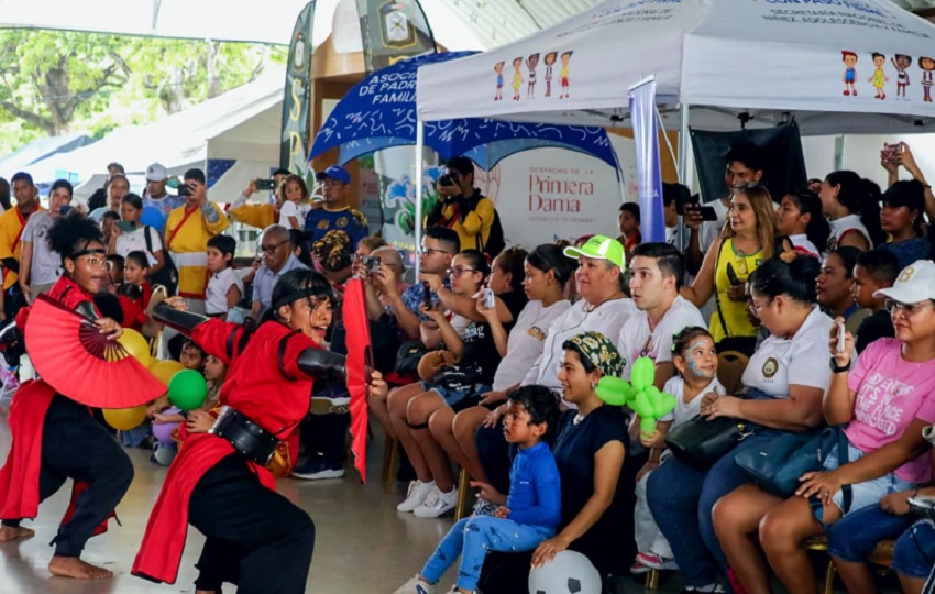 Durante la actividad. Foto: Cortesía