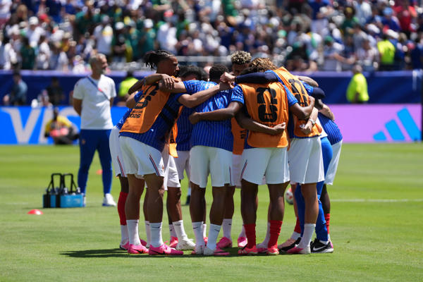 Jugadores de Francia. Foto: EFE Jugadores de Francia. Foto: EFE