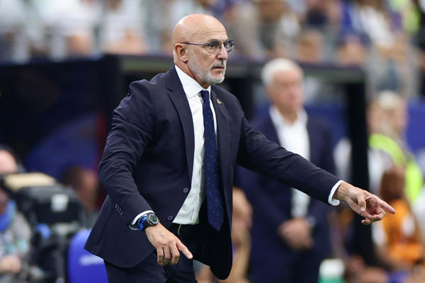 Luis de la Fuente, técnico de la selección española. Foto:EFE