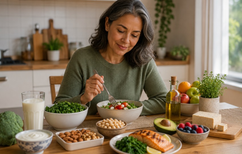 Una alimentación adecuada puede contribuir a aliviar algunos síntomas. Foto: Ilustrativa / https://chatgpt.com/ Una alimentación adecuada puede contribuir a aliviar algunos síntomas. Foto: Ilustrativa / https://chatgpt.com/