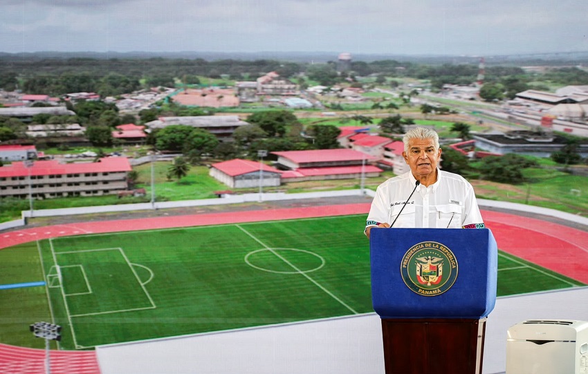 El presidente presentó el programa Panamá Pa’ Ti. Foto: Cortesía