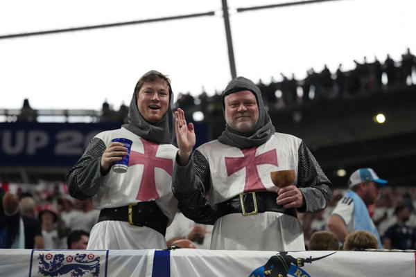 Aficionados ingleses. Foto: EFE