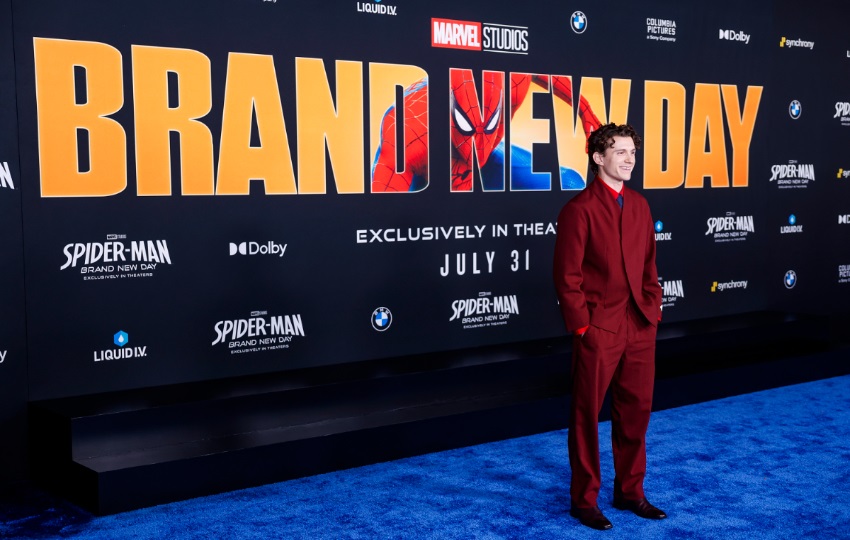 Tom Holland durante el estreno mundial de 'Spider-Man: Brand New Day'. Foto: EFE / EPA / Chris Torres Tom Holland durante el estreno mundial de 'Spider-Man: Brand New Day'. Foto: EFE / EPA / Chris Torres