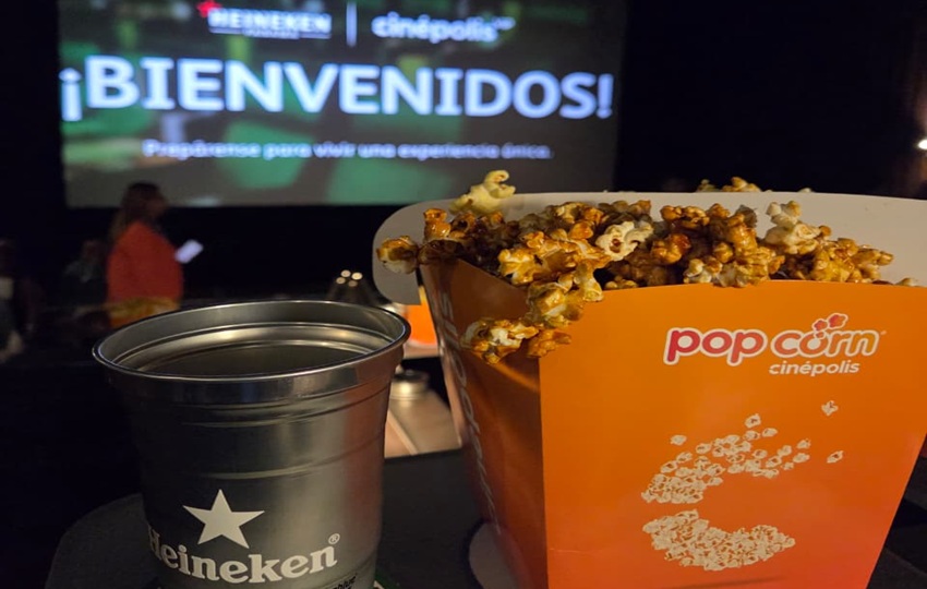 Heineken Panamá y Cinépolis lanzan alianza que amplía   la oferta de bebidas en estos complejos,