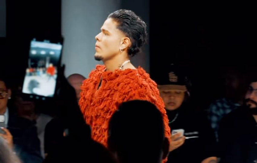 'El Tachi' en el Panama Fashion Week. Foto: Instagram / @eltachi507