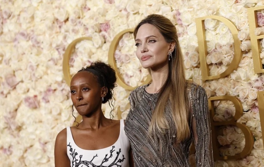 La actriz Angelina Jolie (d), junto a su hija Zahara. Foto: EFE / EPA / Caroline Brehman La actriz Angelina Jolie (d), junto a su hija Zahara. Foto: EFE / EPA / Caroline Brehman