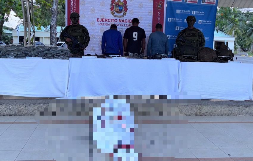 Hallaron a miembros del Clan del Golfo. Foto: Cortesía