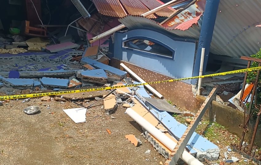 Daños en algunas propiedades en la provincia de Veraguas. Foto: Melquíades Vásquez Daños en algunas propiedades en la provincia de Veraguas. Foto: Melquíades Vásquez