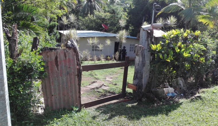 Residencia donde reside el infante, ubicada a pocos metros de la Interamericana. Residencia donde reside el infante, ubicada a pocos metros de la Interamericana. /Foto Eric Montenegro