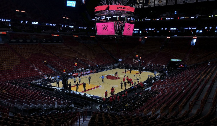 La NBA se detuvo por el coronavirus. La NBA se detuvo por el coronavirus. Foto:AP