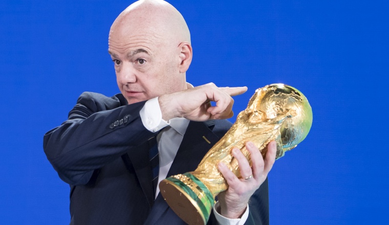 El presidente de la FIFA, Gianni Infantino. El presidente de la FIFA, Gianni Infantino. Foto: EFE