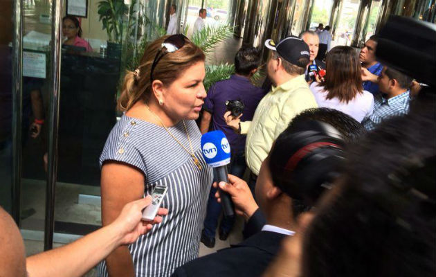 Exministra de Trabajo, Alma Cortes. Foto/@CaDemocratico