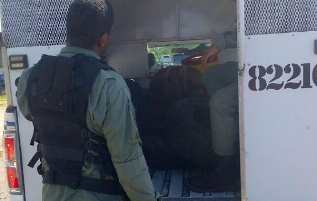 Operativos antipandillas en Colón. Foto/Delfia Cortez