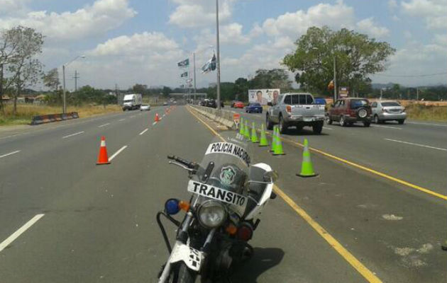Operativos de inversión de carril. Foto/@protegery servir