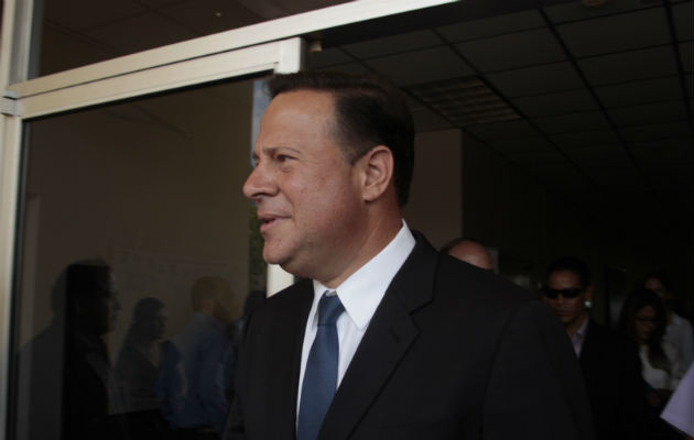 El candidato presidencial por el Partido Panameñista Juan Carlos Varela. Foto/Archivos