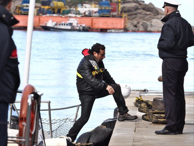 Capitan de Costa Concordia. Foto/EFE