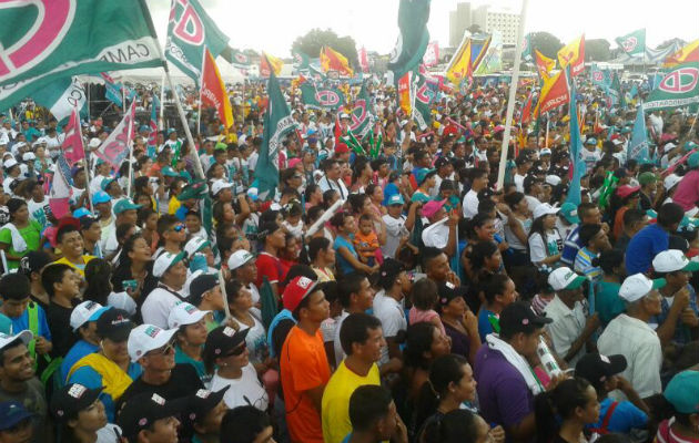 Cierre de Campaña de José Domingo Arias en Chiriquí. Foto/José Vásquez