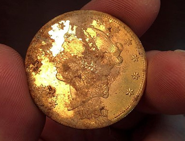 Moneda de oro. Foto/Kagin's Inc