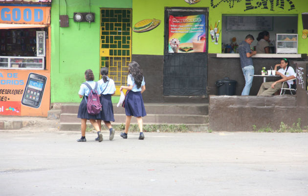 Arraiján y La Chorrera son los distritos donde el Ministerio de Educación ha registrado más casos.(Raimundo Rivera)