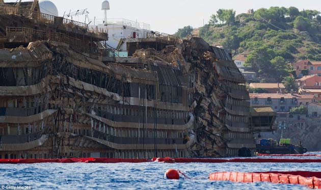 Crucero Costa Concordia. Foto/Internet