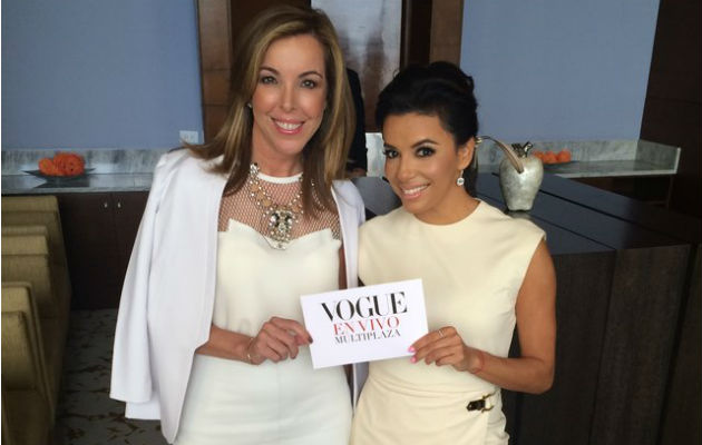 Foto de Eva Longoria que subió a las redes sociales.