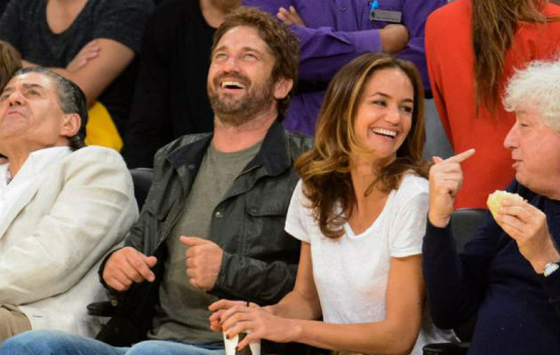 Gerard Butler y ahora ex novia, Morgan Brown. Gerard Butler y ahora ex novia, Morgan Brown.