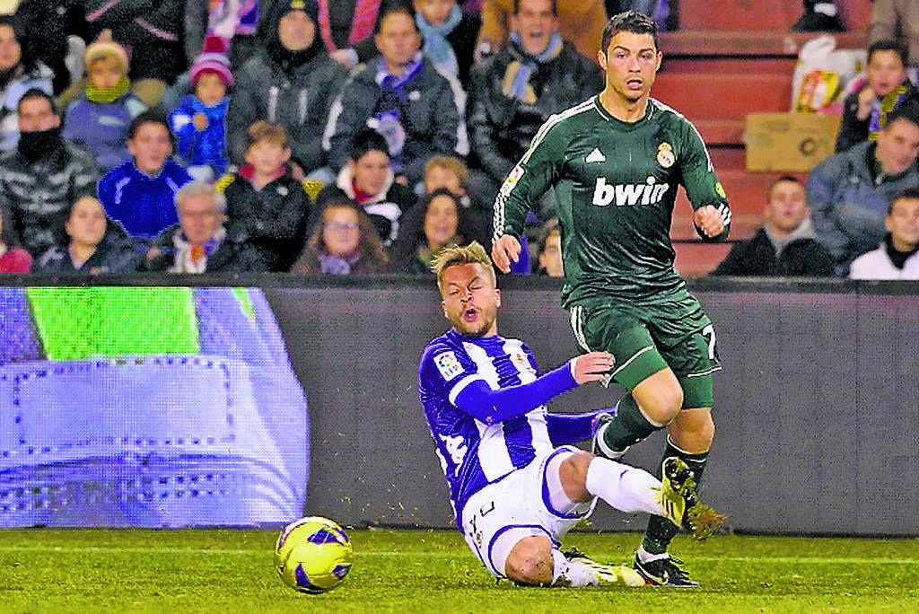 Figura. CR-7 intentará incrementar su cuota goleadora.(EFE)