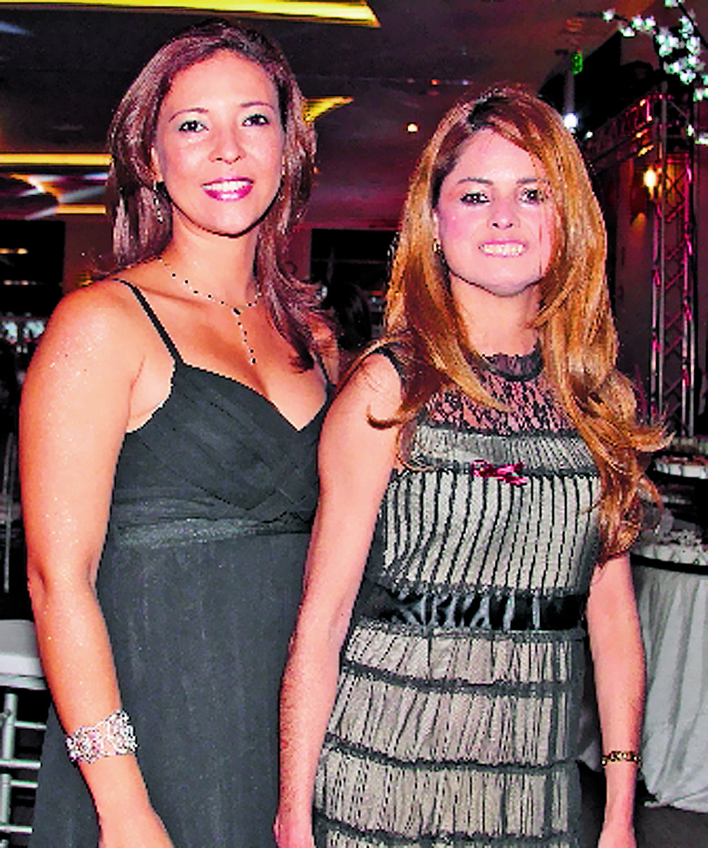Kathia Rodríguez y Carla Donoso.()