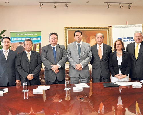 <p>Conferencistas. Los patrocinadores estuvieron presentes.</p>