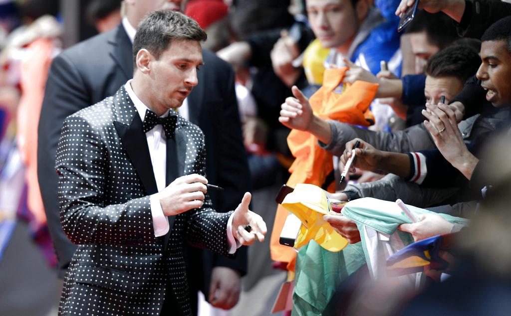 El delantero argentino Leo Messi.
