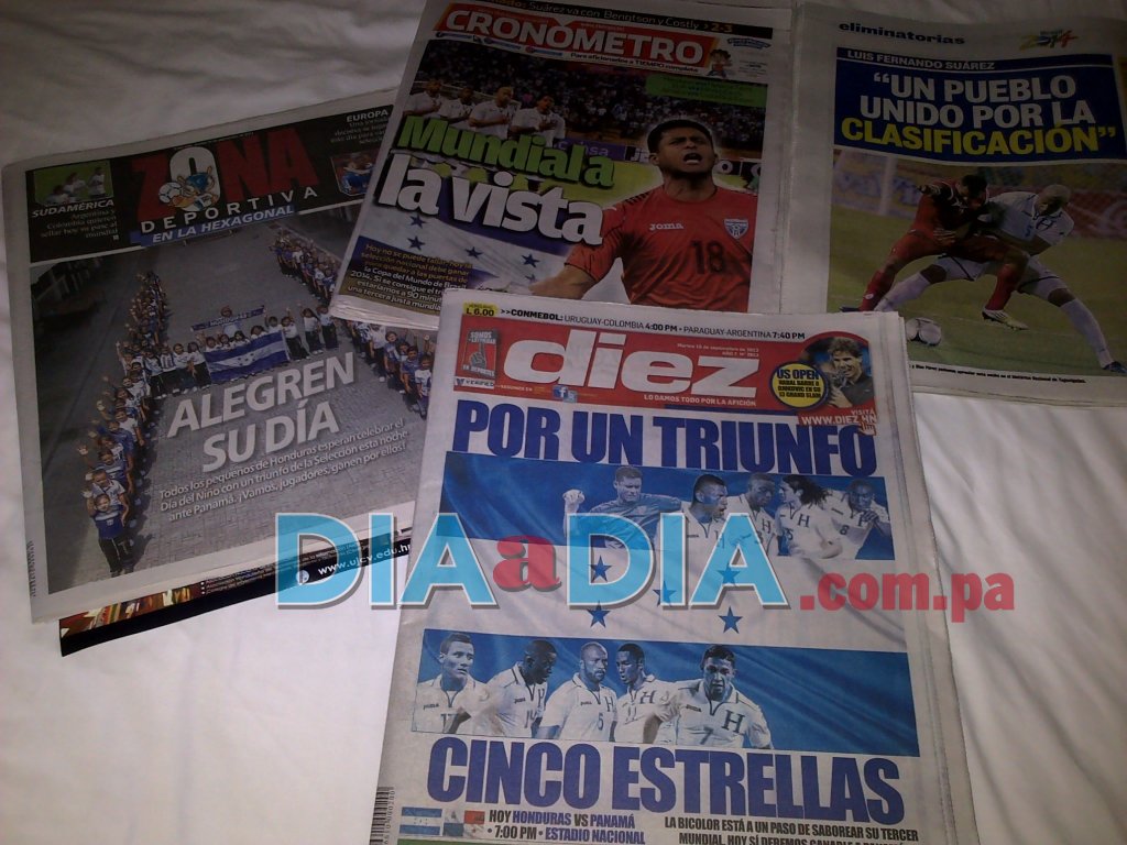 Página interior de unos de los diarios que destaca la buena defensa con la que cuenta el equipo nacional. Foto/Eduardo González<br>