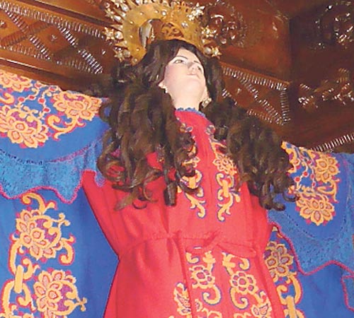 <p>Santa. Imagen de "La Chola". </p>