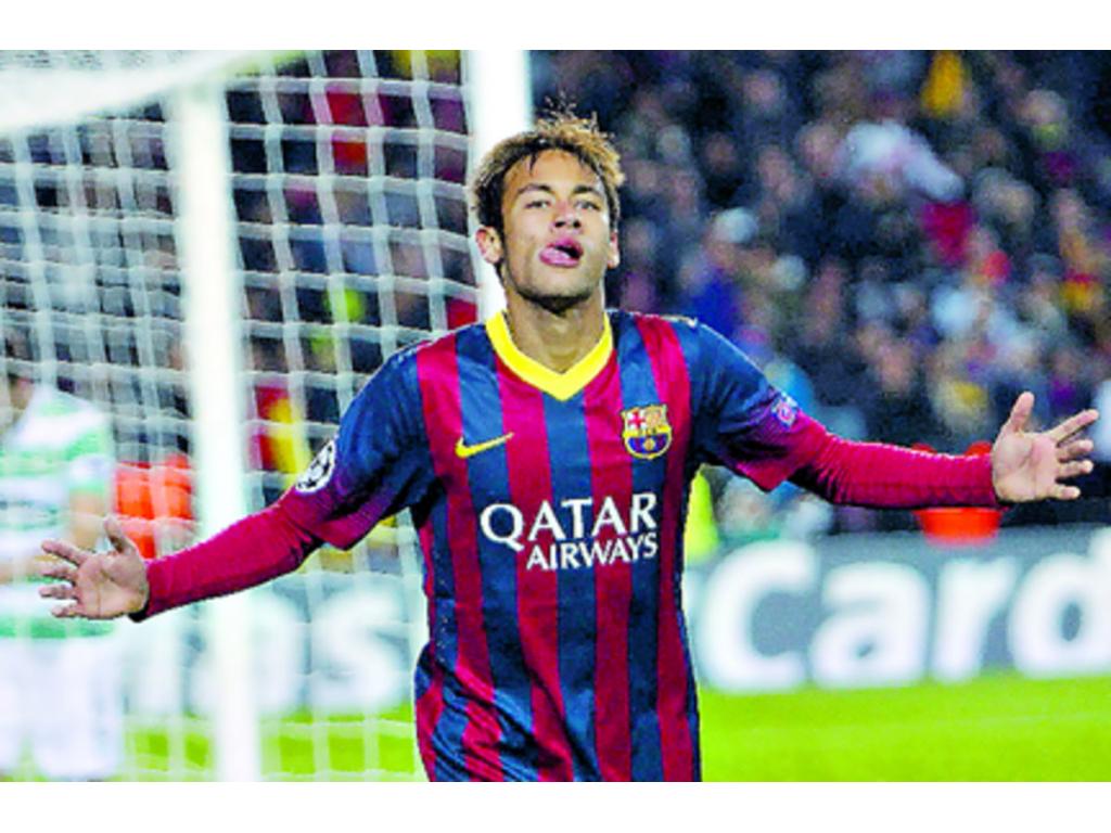 Neymar ha cargado la ofensiva del Barcelona en las últimas fechas.(EFE)