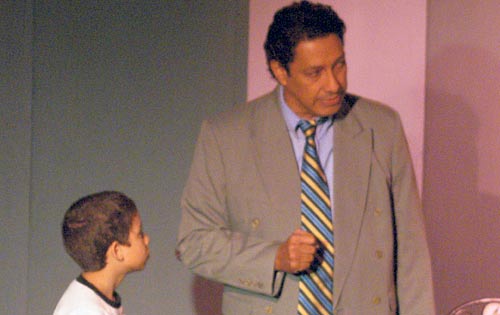 <p>Don Emilio y Andresito.</p>