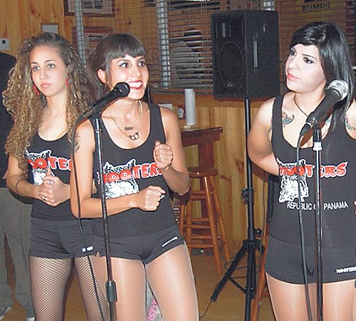 <p>Banda. SK durante el lanzamiento el disco Peligrosa.</p>
