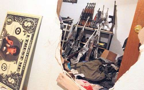 <p>Narcotráfico. En Ciudad Juárez se han escondido armas.</p>