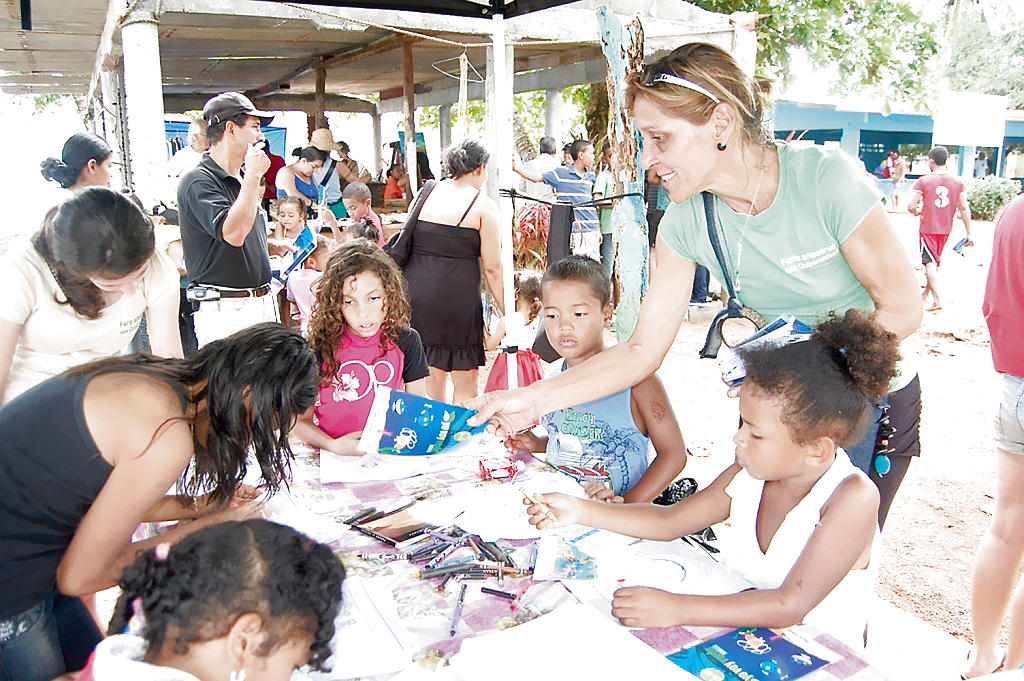 Participación.Feria de isla Gobernadora, en Veraguas.()