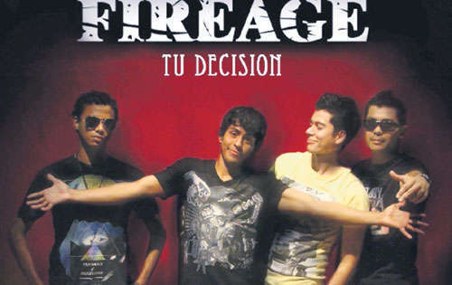 <p>Fireage. Banda de Pop Punk, ganadora del MTVDemo.</p>